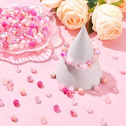 DIY Pink Series Necklace & Bracelet Making Kits&nbsp;DIY-CJ0001-76