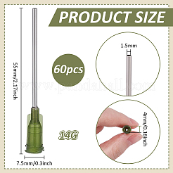 304 Stainless Steel Glue Dispensing Needles&nbsp;FIND-FG0005-06A-04