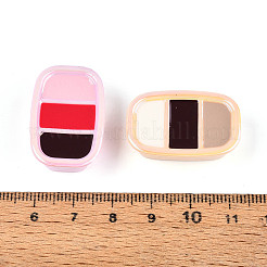 UV Plating Opaque Acrylic Beads&nbsp;OACR-N153-08