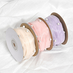 3Rolls 3 Colors Polyester Ribbon&nbsp;OCOR-CY0002-45