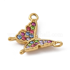 Butterfly Shape 304 Stainless Steel Pendants&nbsp;STAS-M110-10G