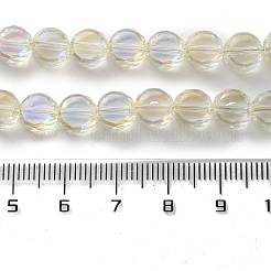 Electroplate Glass Beads Strands&nbsp;EGLA-C010-01A-HR03