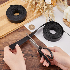 4M Flat Cowhide Leather Cord&nbsp;WL-PH0004-19B