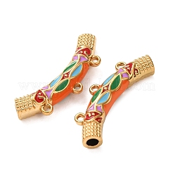 304 Stainless Steel Enamel Curved Tube Chandelier Component Links&nbsp;STAS-D263-17D-G