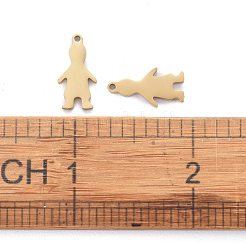 304 Stainless Steel Pendants&nbsp;STAS-I140-12G