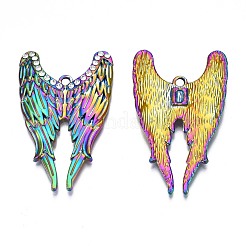 Rack Plating Rainbow Color Alloy Big Pendants&nbsp;PALLOY-N163-131A