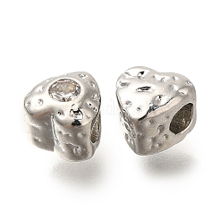 Brass Micro Pave Cubic Zirconia&nbsp;KK-Q001-03P-02