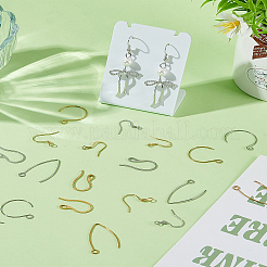 20Pcs 10 Styles 304 Stainless Steel Earring Hooks&nbsp;STAS-LP0001-55