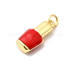 Brass Enamel Pendants&nbsp;KK-A268-03G-B