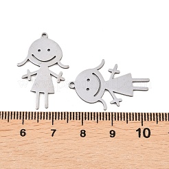 201 Stainless Steel Pendants&nbsp;STAS-I364-11P