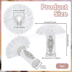 Polyester & Rhinestone Bouquet Holder&nbsp;AJEW-OC00042