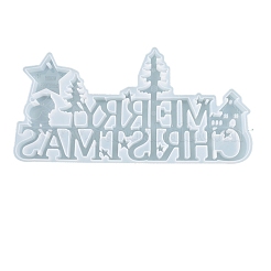 Christmas DIY Pendant Silicone Molds&nbsp;DIY-D049-08