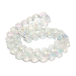 Electroplate Baking Paint Glass Beads Strands&nbsp;EGLA-K061-13A-AB06