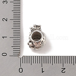 Tibetan Style Alloy European Beads&nbsp;TIBE-Q090-71AS