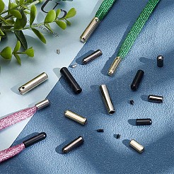 24 Sets 12 Styles Zinc Alloy End Caps&nbsp;FIND-NB0004-14