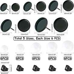 DIY Stud Earring Making Kits&nbsp;STAS-UN0011-48EB