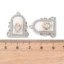 Alloy Epoxy Resin Pendants&nbsp;FIND-K031-01P-01