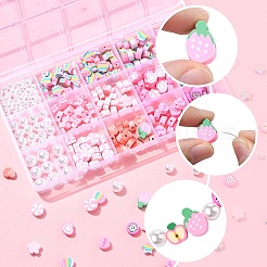 DIY Polymer Clay Bracelets Beads Jewelry Making Kits&nbsp;DIY-YW0010-60