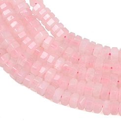 Natural Rose Quartz Beads Strands&nbsp;G-G317-A20-3X6MM