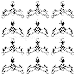 40Pcs Tibetan Style Alloy Chandelier Components&nbsp;FIND-SC0023-76