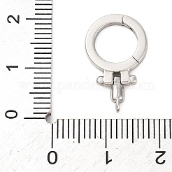 304 Stainless Steel Twister Clasps&nbsp;X-STAS-S187-01P