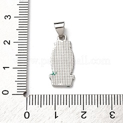 Brass Enamel Pendants&nbsp;FIND-I054-01E-P