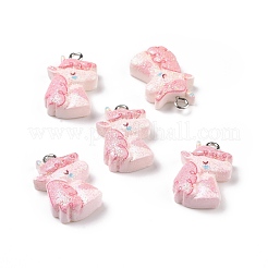 Opaque Resin Pendants&nbsp;RESI-J023-14A