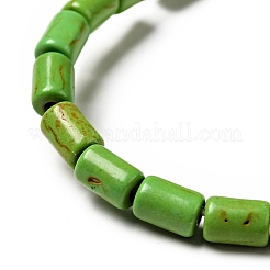 Synthetic Turquoise Beads Strands&nbsp;X-TURQ-G120-4x6mm-08