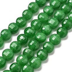 Natural Dyed White Jade Beads Strands&nbsp;G-C179-A6mm-09
