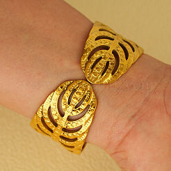 304 Stainless Steel Cuff Bangles&nbsp;WG8CCAC-01