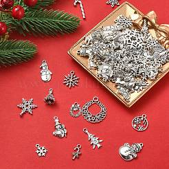 74Pcs 73 Style Tibetan Style Alloy Pendants&nbsp;FIND-YW0003-37