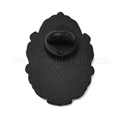 Oval Enamel Pins&nbsp;JEWB-I059-02EB-02