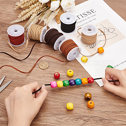 6 Rolls 6 Colors Faux Suede Cord&nbsp;LW-PH0002-27A