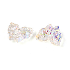 Electroplate Transparent Glass Beads Strands&nbsp;EGLA-T029-06F
