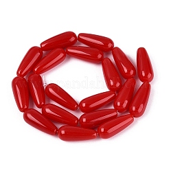 Opaque Glass Beads Strands&nbsp;X-GLAA-Q113-03A-C02