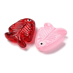 Transparent Glass Enamel Beads&nbsp;LAMP-U004-06M