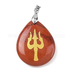 Natural Mixed Gemstone Pendants&nbsp;G-F786-09B