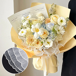Polyester Flower Bouquet Wrapping Mesh Paper&nbsp;DIY-WH0542-38B