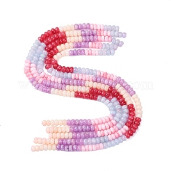 Gradient Color Natural White Jade Beads Strands&nbsp;G-NH0006-A12-01