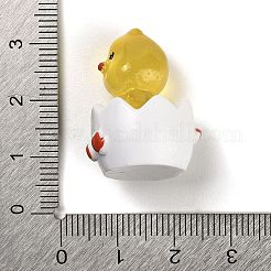 Broken Shell Animal Luminous Resin Display Decorations&nbsp;DJEW-M010-02B