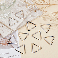 20Pcs Triangle Alloy Linking Rings&nbsp;FIND-DR0001-66