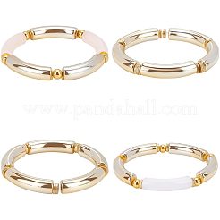 DIY Curved Tube Chunky Bracelet Making Kit&nbsp;DIY-NB0007-29