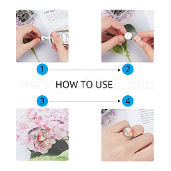 DIY Finger Rings Making Kits&nbsp;DIY-UN0001-15P