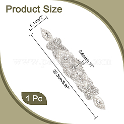 Flower Pattern Hotfix Rhinestone&nbsp;DIY-WH0502-89