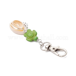 5Pcs 5 Styles Natural Cowrie Shell Pendant Decorations&nbsp;HJEW-JM03485-03
