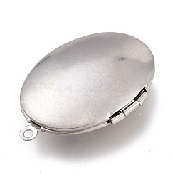 Tarnish Resistant 316 Stainless Steel Locket Pendants&nbsp;STAS-Z010-01