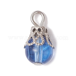 Glass Pendants&nbsp;PALLOY-JF03284-02
