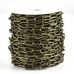 Unwelded Iron Paperclip Chains&nbsp;CH-S125-09B-AB