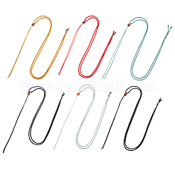 24Pcs 6 Colors Polyester Necklace Makings&nbsp;AJEW-SC0003-80