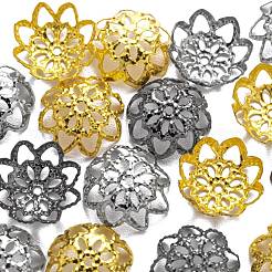 300Pcs 3 Style Iron Fancy Bead Caps&nbsp;IFIN-FS0001-07